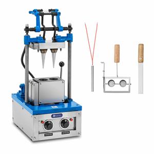 royalcatering Waffeleisen für Eiswaffeln 50 - 60 Waffeln/h ø 47 x 112 mm 1500 w