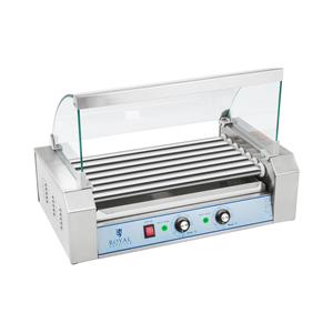 Hot Dog Maker Grill Hot Dog Gerät Hotdog Rollen Grill Edelstahl 1400 w 7 Rollen