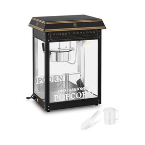 Royal Catering Popcornmachine - zwart en goud