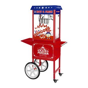 royalcatering Royal Catering - Popcornmaschine Popcorn Maker Popcornautomat Popcorn Automat 1600 w USA-Design - Rot