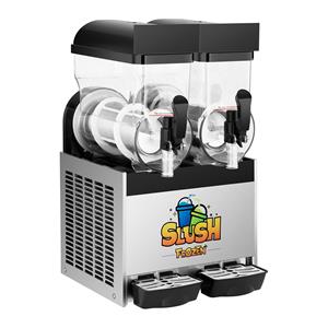 Royal Catering Slush Maker Royal Catering Slush-Maschine - 2 x 15 Liter, Polycarbonat (BPA-frei)