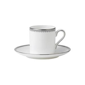 WEDGWOOD  Vera Wang - Grosgrain - Espressokop&schotel