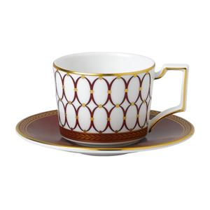 WEDGWOOD  Renaissance Red - Espressokop&schotel 0,07l