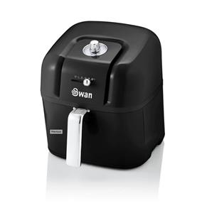 Fiftiesstore Swan Retro 6L Manual Air Fryer Zwart