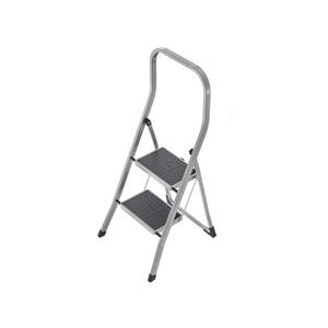 Hailo K45 keukentrap met hoge beugel, 2 treden, antraciet