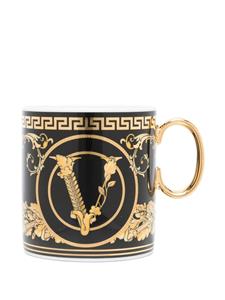 Versace Set van zes espressokopjes - Zwart