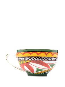 Dolce & Gabbana Theeset met print - Geel
