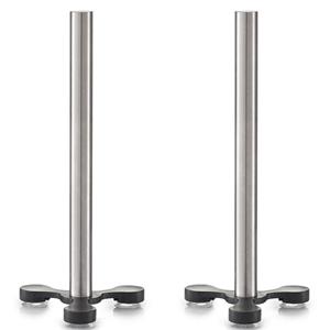 2x stuks keukenrol/keukenpapierhouder met zuignappen 31 cm -
