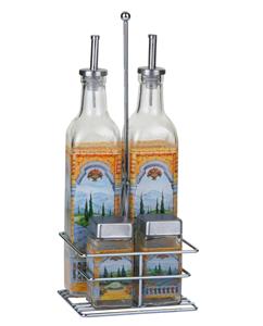 El-9099 2x Kruiden (80ml) en een fles (800 ml) olie en azijn