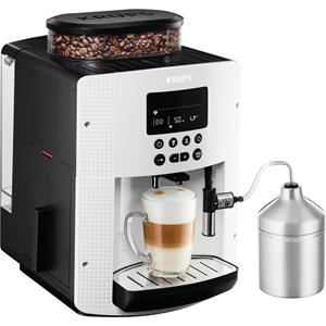 Krups Kaffeevollautomat EA8161 Espresso Kaf­fee­voll­au­to­mat INKLUSIVE XS6000 Pisa weiß