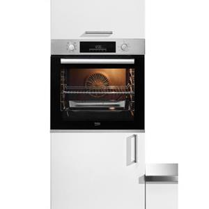 BEKO Einbaubackofen BBIM12300X, mit Teleskopauszug nachrüstbar