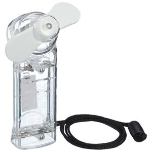 Ventilator voor in je hand - Verkoeling in zomer - 10 cm - Wit - Klein zak formaat model -