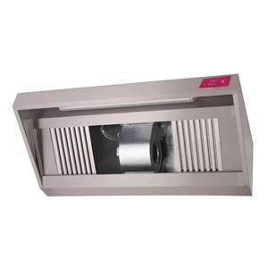 RVS afzuigkap met motorx100x90cm