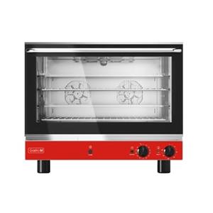 elektrische bakkersoven met 4 roostervakken en neerklapbare deur 400V