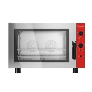 elektrische bakkersoven met 4 roostervakken en neerklapbare deur 400V