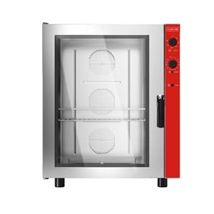 elektrische bakkersoven met 10 roostervakken en neerklapbare deur 400V
