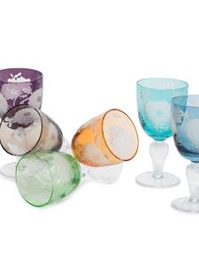 POLSPOTTEN Wijnglazen (set van 6) - Blauw