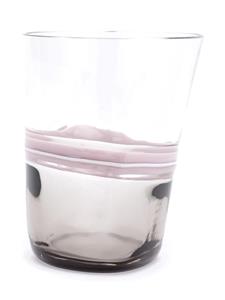 Carlo Moretti Glas met patroon - Paars