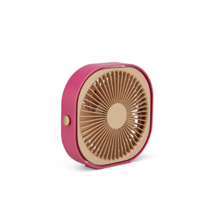 Printworks tafel ventilator Fantastic Cerise oplaadbaar