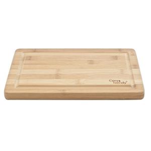 Snijplank bamboe hout rechthoek 29 cm -