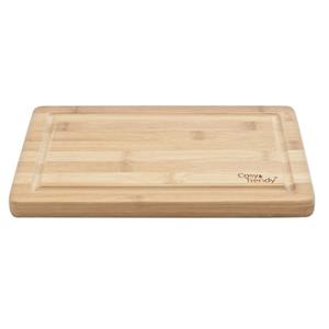 Snijplank bamboe hout rechthoek 29 cm -