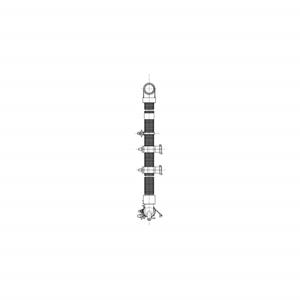 AEG afvoerslang, set, 2560mm+1075mm,Stiwa 8081898069