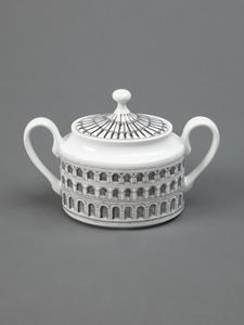 Fornasetti sugar bowl - Grijs