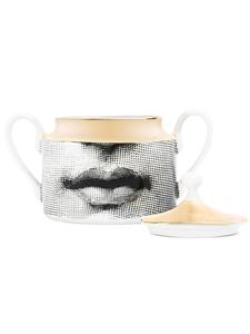 Fornasetti China tuinbroek - Zwart