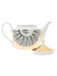 Fornasetti Theepot met zonprint - Wit