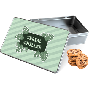 Koektrommel Serial Chiller Rechthoek - Bewaarblik 20x13x5 cm