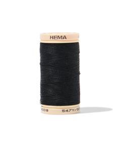HEMA Naaigaren Katoen 500m Zwart (zwart)