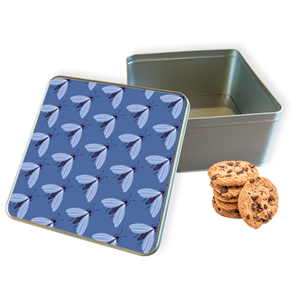 Koektrommel Beestjes Vierkant - Bewaarblik 20x20x10 cm