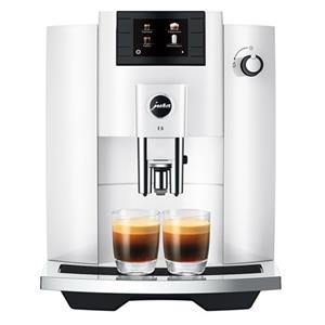 Jura E6 Kaffee-Vollautomat Piano White (EC)