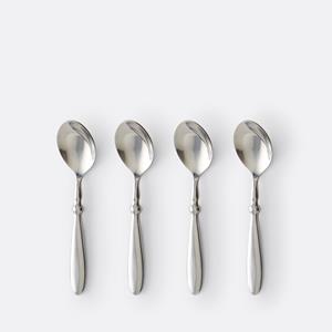 LA REDOUTE INTERIEURS Set van 4 koffielepels inox, Rakinen