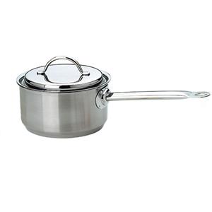 Demeyere Resto 3 Steelpan met deksel 14 cm / 1 l - Resto 3 - Demeyere