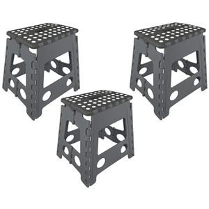 Pro Plus 10x Opstapkrukjes/krukjes inklapbaar 39.5 cm -