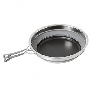 Brunner - Volcano Pan Fold-Away - Koekenpan, grijs