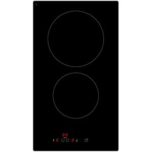 Praxis Electrum Vitrokookplaat 2 Zones Ptl320vtct Zwart 29cm