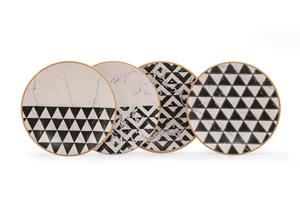 Hermia Set van 4 borden Marte | 