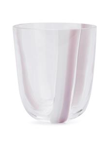Carlo Moretti Gestreept glas - Paars