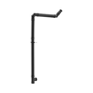 pelletkachel pijpenset - Ø 80 mm - koolstofstaal - complete oplossing