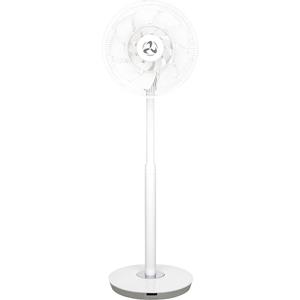 Staande ventilator Airos Eco, met 12 rotatiestappen, met afstandsbediening, wit