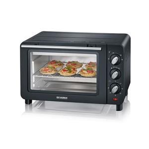 Severin TO 2042 Toastofen schwarz/silber