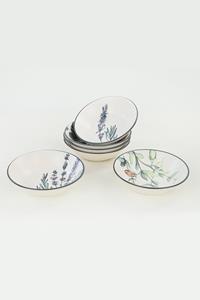 Hermia Set van 6 borden Serra | 