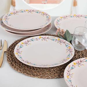 Hermia Set van 6 borden Art | 