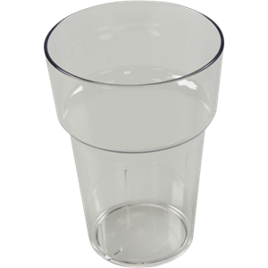 Depa Glas | bierglas | reusable | onbreekbaar | pETG | 280ml | transparant | 24 stuks