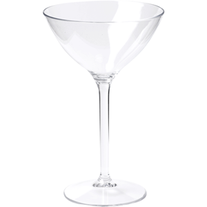 Depa Glas | cocktailglas | reusable | pETG | 300ml | transparant | 4 stuks