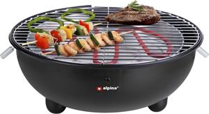 Alpina Elektrische Tafel Barbecue - Zwart