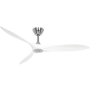 CasaFan ECO AIRSCREW 152 BN-MW Deckenventilator (Ø x H) 1520mm x 275mm Flügelfarbe: Weiß (matt) G