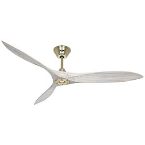 CasaFan ECO AIRSCREW 152 MG-BW Deckenventilator (Ø x H) 1520mm x 275mm Flügelfarbe: Weiß Gehäuse